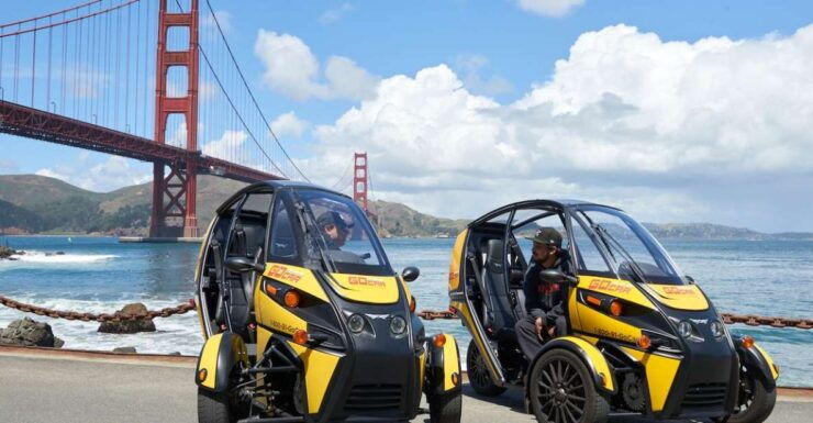 San Francisco: Electric Gocar Tour Over Golden Gate Bridge - Departure Details