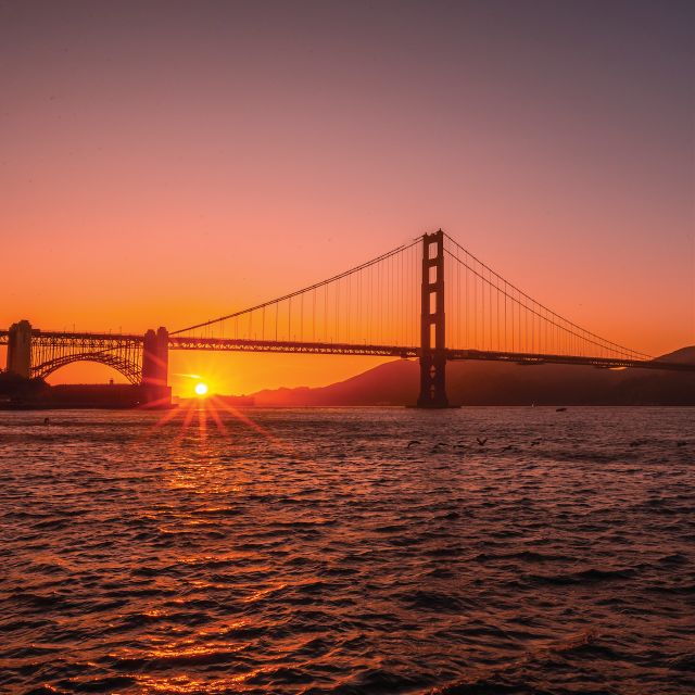San Francisco: Golden Gate Bridge and Bay Sunset Cruise - Booking Details
