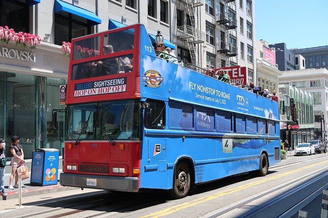 San Francisco Hop-On Hop-Off DELUXE Bus Tour - 15 Stops - Cancellation and Refund Policy