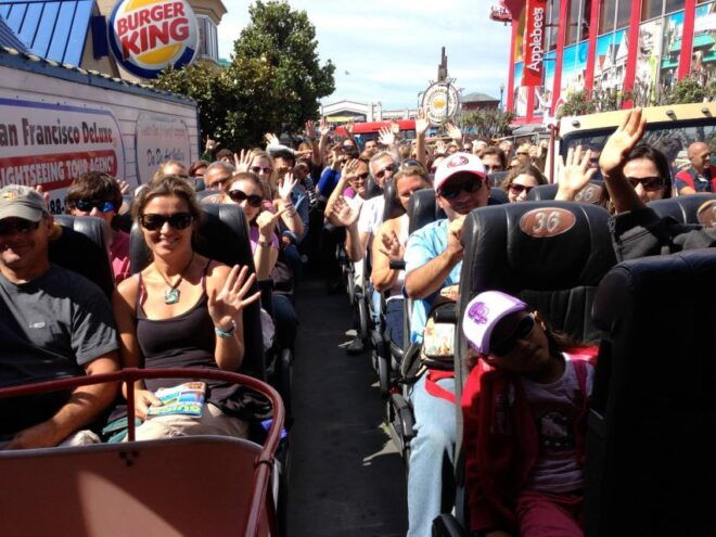 San Francisco Hop-On Hop-Off DELUXE Bus Tour 2 Days 20 Stops - Booking Information