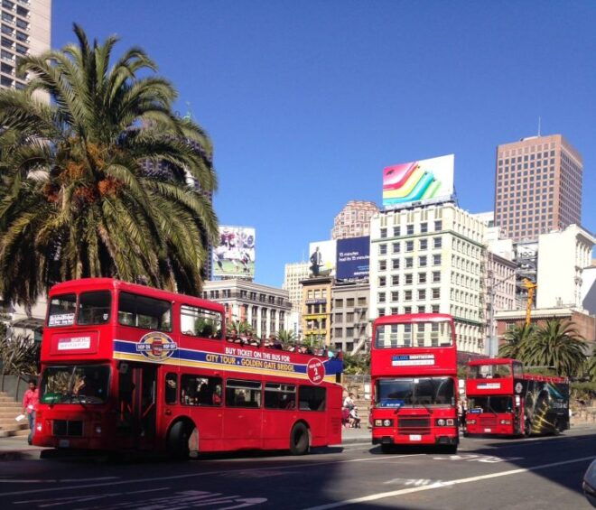 San Francisco Hop-On Hop-Off DELUXE Bus Tour 2 Days 20 Stops - Directions