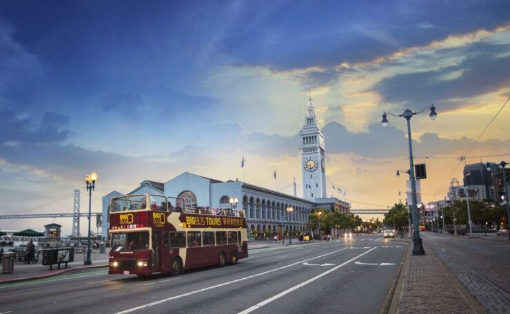 San Francisco: Panoramic Sunset Tour by Open-Top Bus - Activity Details