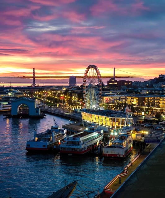 San Francisco: Sky Star Wheel - Fishermans Wharf - Gondolas and Capacity