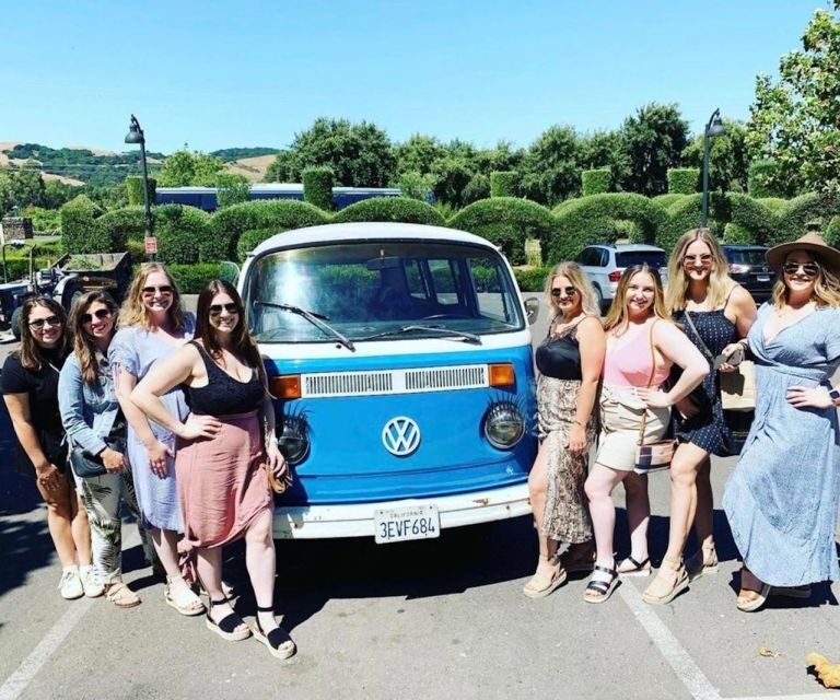 San Fransisco: Vintage VW Bus Wine Country Tour Small Group - Practical Details and Considerations