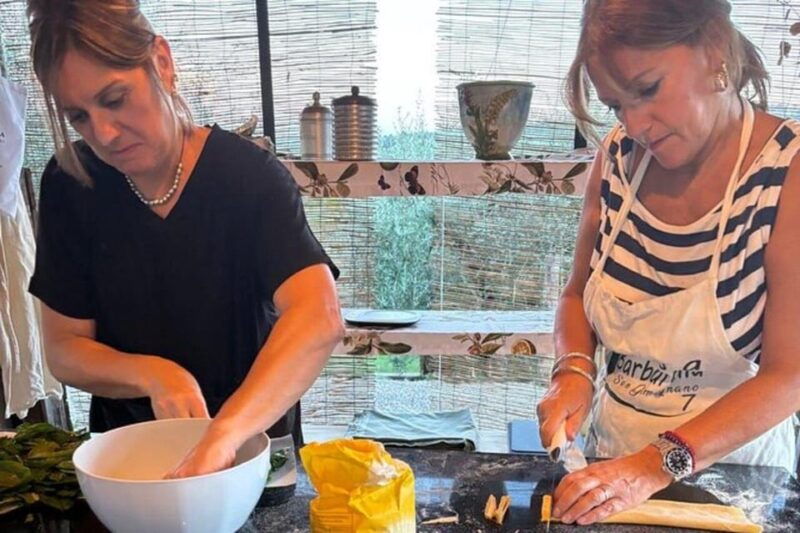 San Gimignano: Home Made Pasta Class with wine and tiramisù - San Gimignano: Home Made Pasta Class with wine and tiramisù – A Delicious Taste of Tuscany