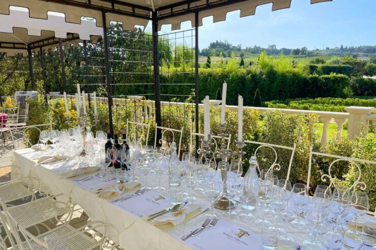 San Gimignano Private Garden Lunch on Royal Terrace - Activity Details