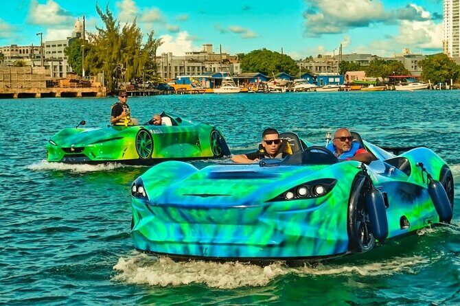 San Juan PR Watersports Car Rental Green McLaren - Authentic Experiences From Reviewers