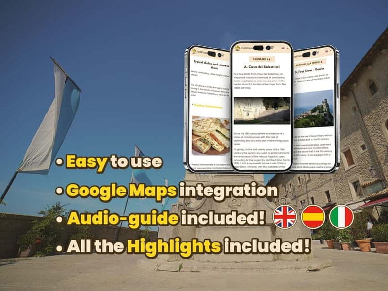 San Marino: Digital guide for your walking tour - The Sum Up