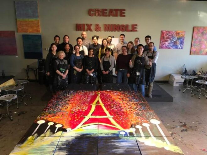 San Mateo: Communication & Collaboration Art Experience - Unique Contributions, Collective Triumph