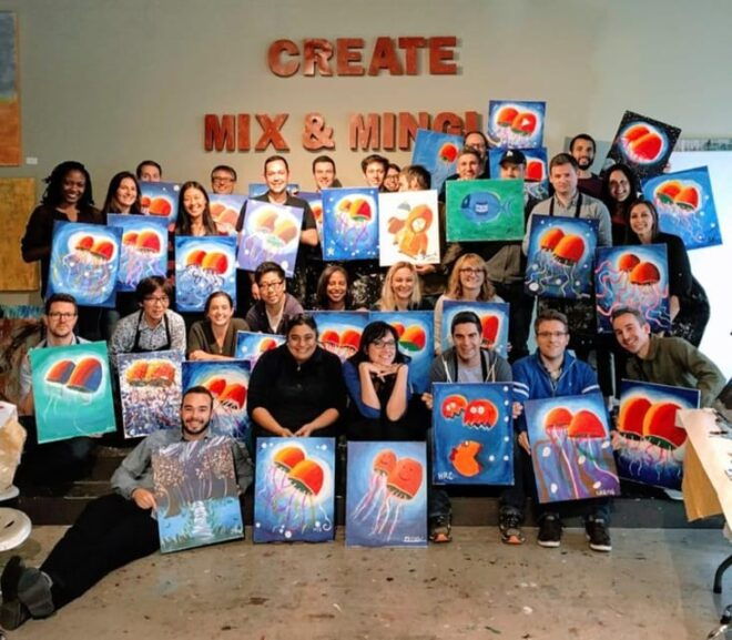 San Mateo: Paint & Sip Experience for Large Groups - Event Purpose and Benefits