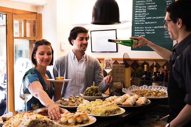San Sebastian Evening Pintxo Tour With Wine - Old Town Gastronomic Guide