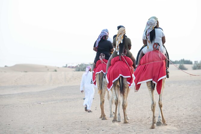 Sand Boarding Camel Ride and 1 Hour ATV in Dubai Lahbab Red Dunes - Pricing and Booking Information