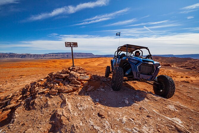 Sand Hollow State Park Utah West Rim ATV Tour  - St George - Tour Duration and Route
