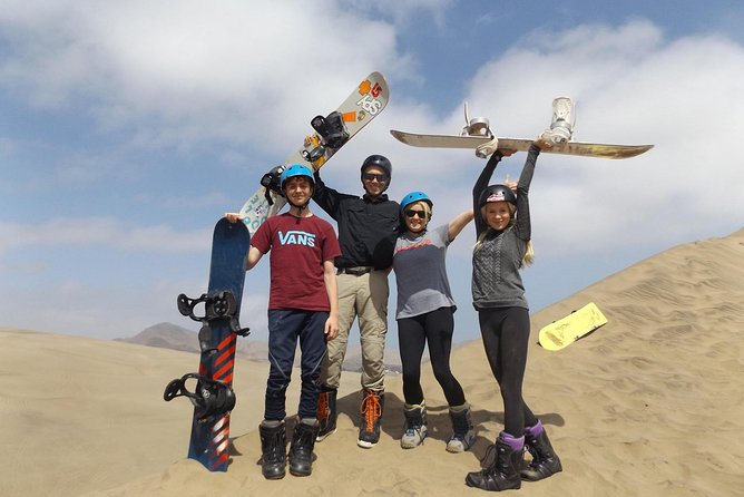 SANDBOARDING EXPERIENCE in Lima ( Includes Boots, Bindings & Helment) - Cancellation Policy