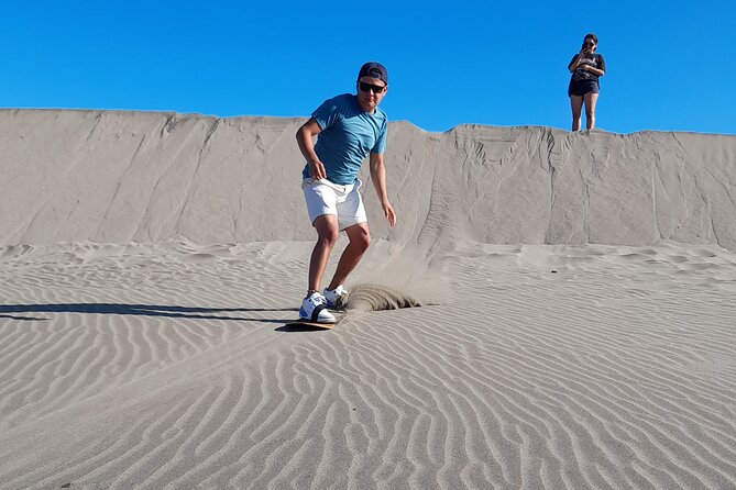 Sandboarding in the Mogote Dunes in Mexico - Sandboarding Equipment