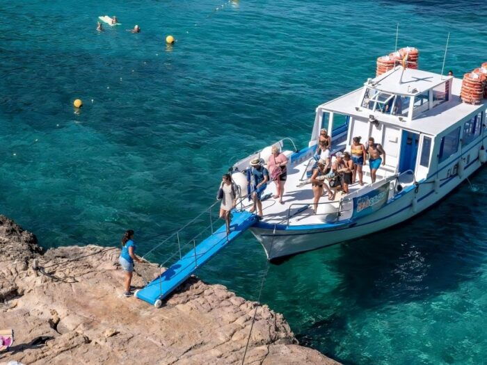 Sant Antoni: Round-Trip Ferry Transfer to Cala Salada Beach - Frequently Asked Questions