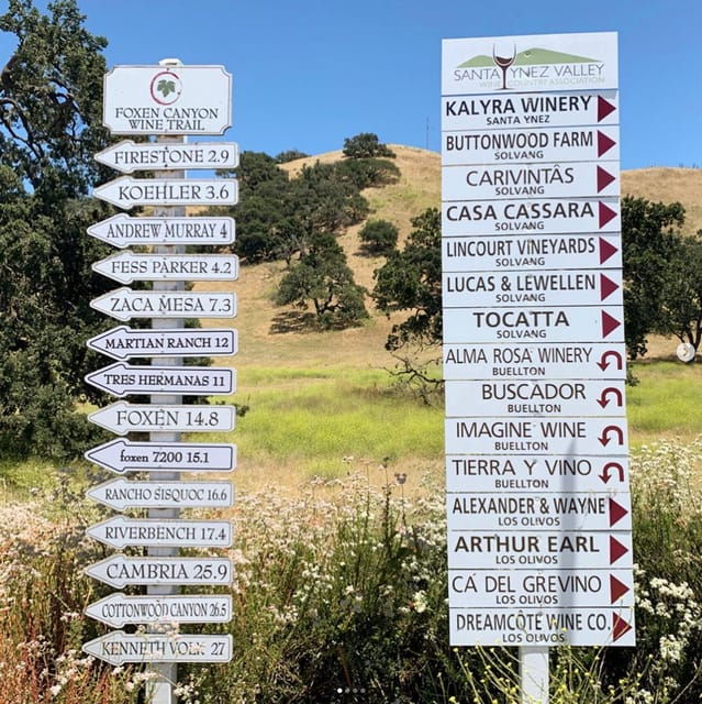 Santa Barbara Wine Country Vineyards & Villages Tour - Good To Know