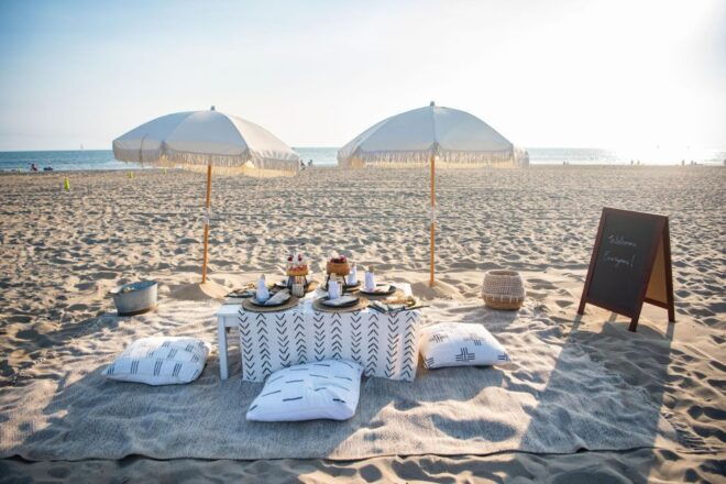 Santa Monica: Luxury Beach Picnic - Picnic Setup Inclusions