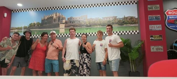 Santa Ponsa, Mallorca: Cabrio Sports Car Island Guided Tour - Enjoying the Glass of Cava