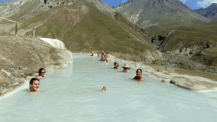 Santiago: Cajón Del Maipo & Termas Colinas Tour W/ Transfer - Booking Details