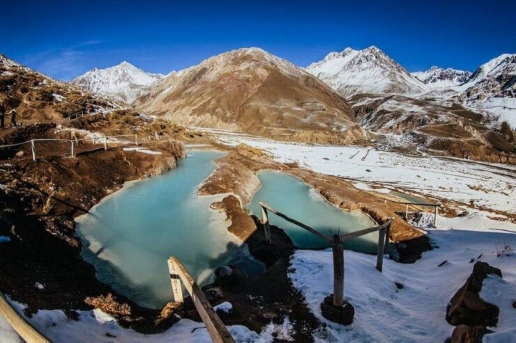 Santiago: Trip to Cajón Del Maipo Colina Hot Springs - Itinerary Details