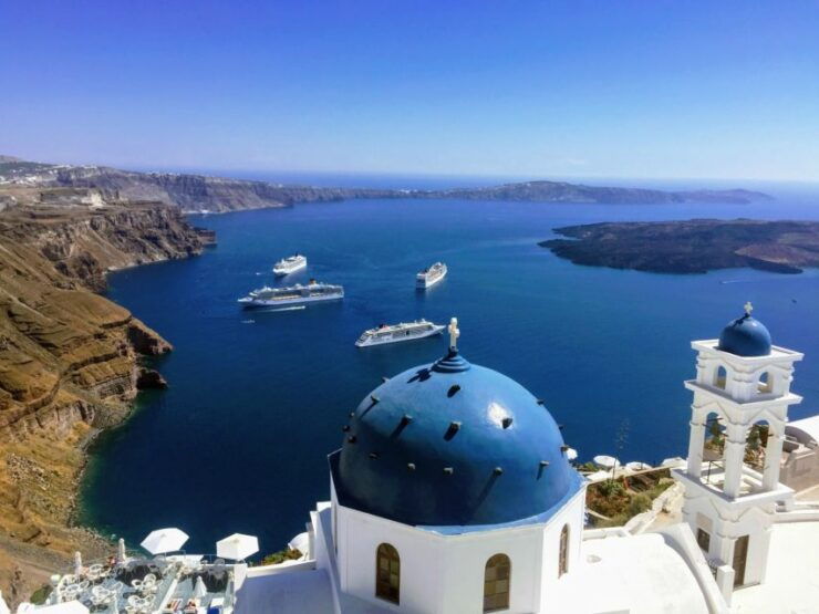 Santorini Airport and Ferry Ports Shared Transfer - Inclusions and Services Provided