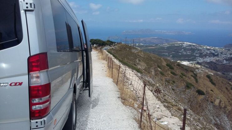 Santorini: Airport, Port, and Hotels Private Transfer - Experience Highlights