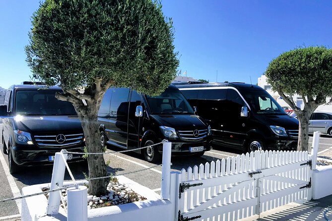 Santorini Airport-Port Private and Shared Rides - Transfer Details