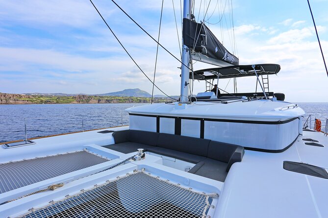 Santorini: All-Inclusive Classic Semi-Private Catamaran Cruise - Weather and Refunds