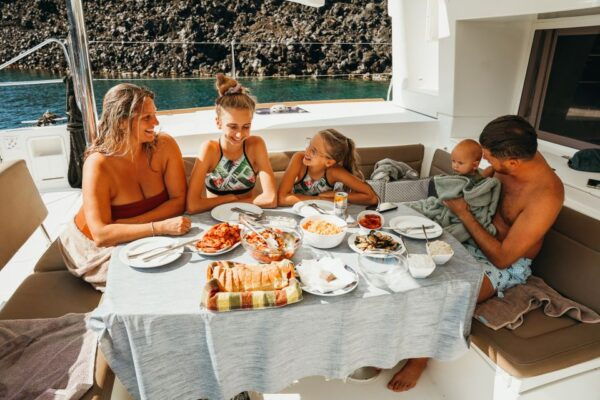 Santorini: All-Inclusive Private Catamaran Cruise - The Sum Up