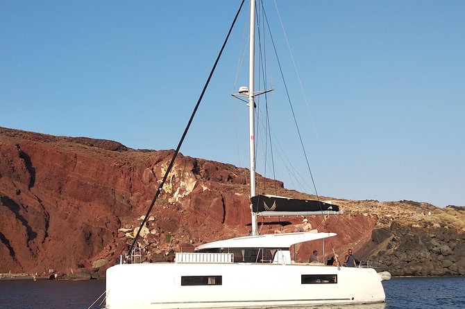 Santorini All-inclusive Private Catamaran Cruise - Highlights and Itinerary