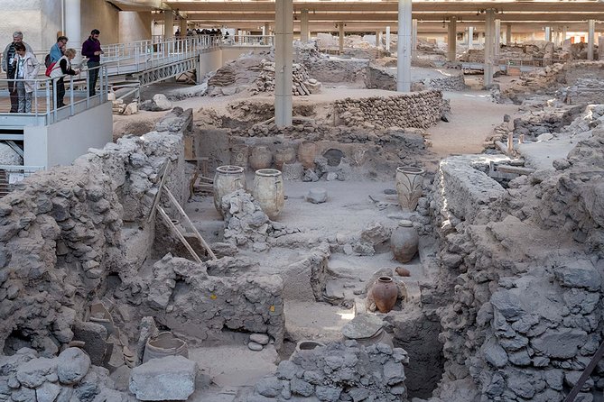Santorini Archaeology and Wine Small-Group Tour With Tastings - Archaeological Sites and Discoveries