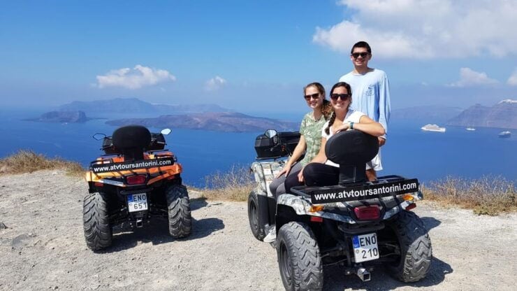 Santorini: ATV Guided Tour Around the South of the Island - Experience Highlights