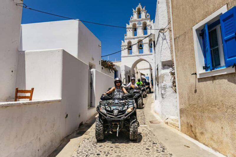 Santorini: ATV Quad Bike Tour with Lunch and Pickup - An Authentic Way to Explore Santorini