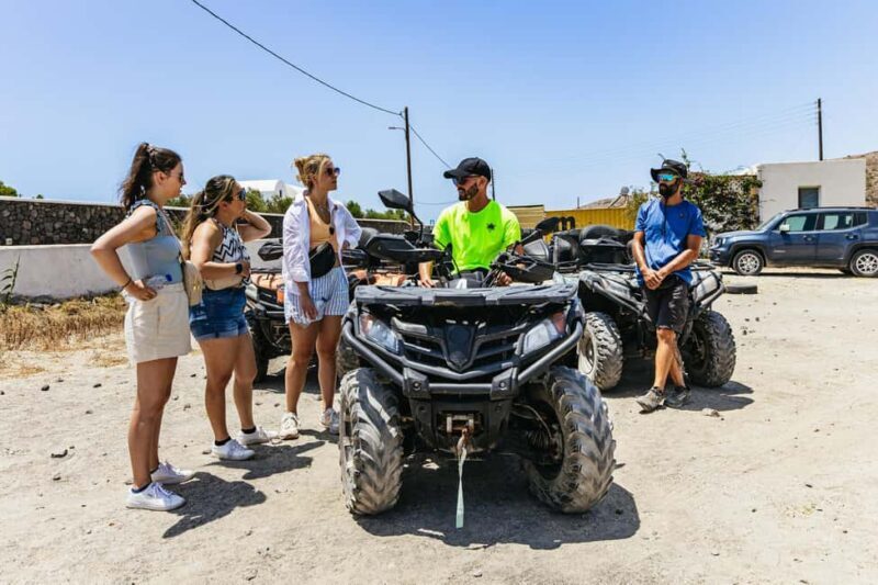 Santorini: ATV Quad Bike Tour with Lunch and Pickup - The Tour Duration and Logistics
