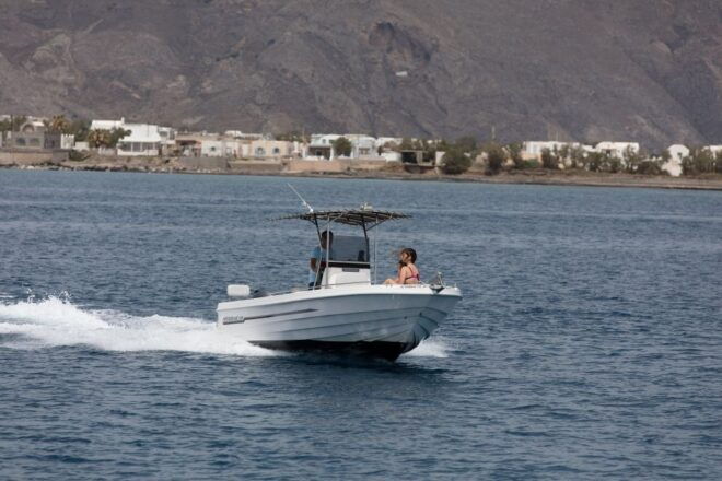 Santorini: Boat Rental With License - Booking Details