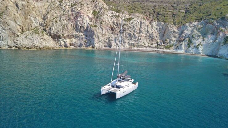Santorini: Caldera Catamaran Cruise With Meal and Drinks - Free Cancellation and Flexible Payment Options