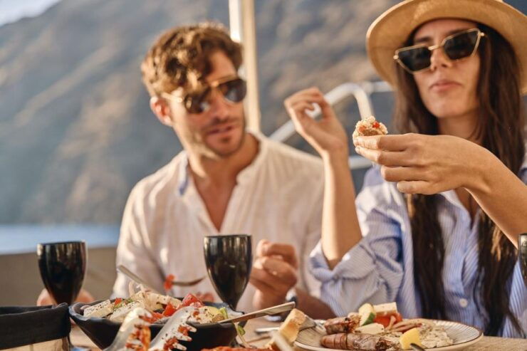 Santorini: Caldera Classic All-Inclusive Catamaran Cruise - Activity Details