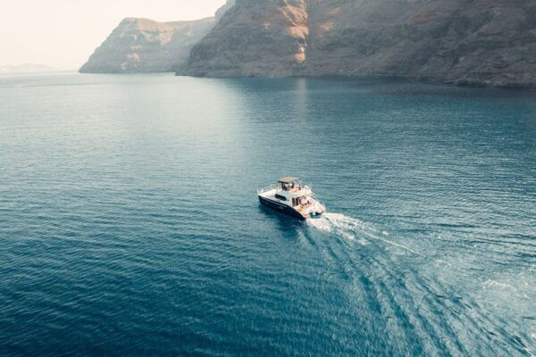 Santorini: Caldera Private Power Catamaran Cruise - The Sum Up
