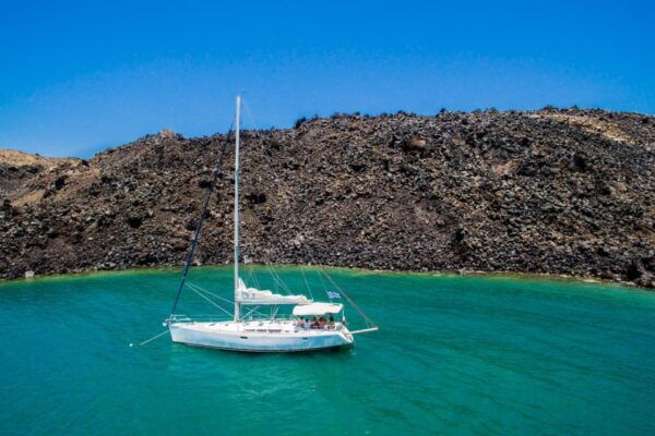 Santorini Caldera: Sunset Sailing Cruise With Meal - Frequently Asked Questions