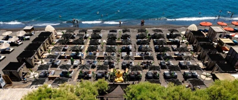 Santorini: Candlelight Restaurant Dinner on Black Sand Beach - Frequently Asked Questions
