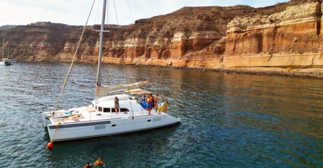 Santorini: Catamaran Cruise With Greek BBQ and Drinks - Important Requirements