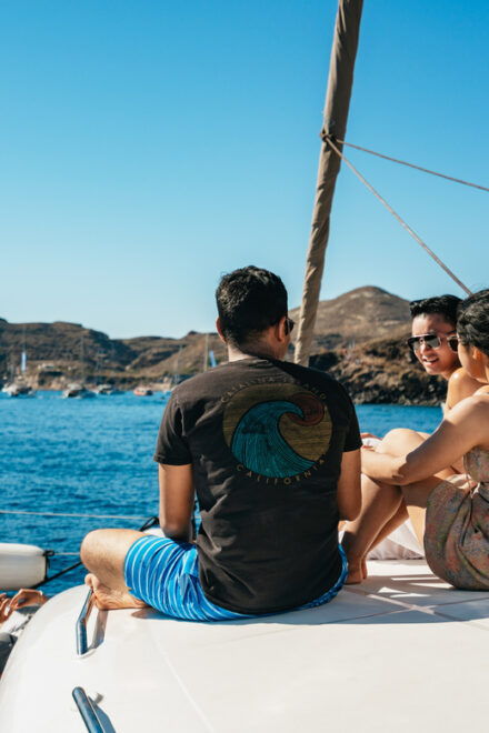Santorini: Catamaran Cruise With Meals and Drinks - Experience Highlights