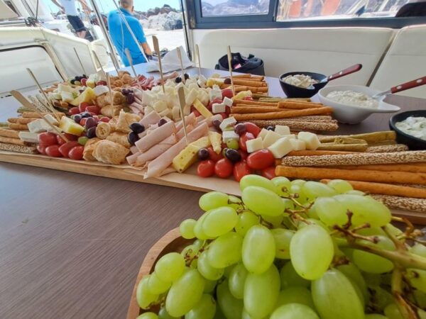 Santorini Catamaran Sunset Skyline Cruise - The Sum Up