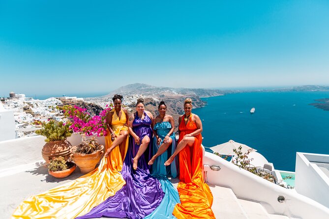 Santorini Couples Flying Dress Private Photo Shoot - Cancellation Policy