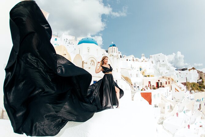 Santorini Couples Flying Dress Private Photo Shoot - Operator Information