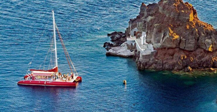 Santorini: Cruise Catamaran With BBQ & Drinks Day of Sunset - Good To Know