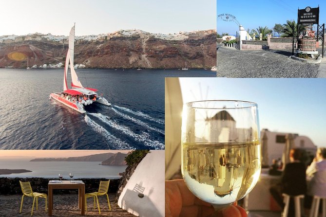 Santorini Cruise With Lunch, Winery and Sunset in Oia Village - Pricing and Terms
