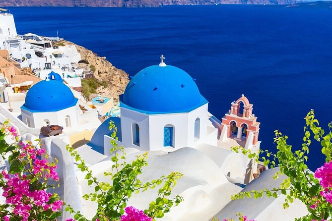 Santorini Day Trip by Boat With Oia and Fira Visit From Crete - Booking