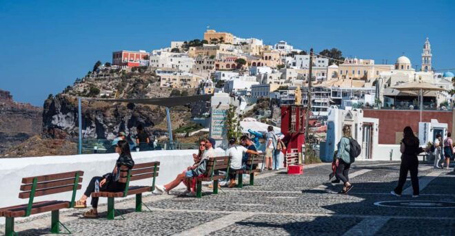 Santorini: Discover the Beauty of Fira by Foot. - Scenic Views Along the Route